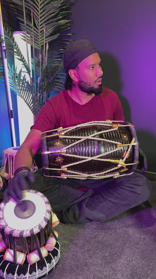 Dholak (Mango Wood)
